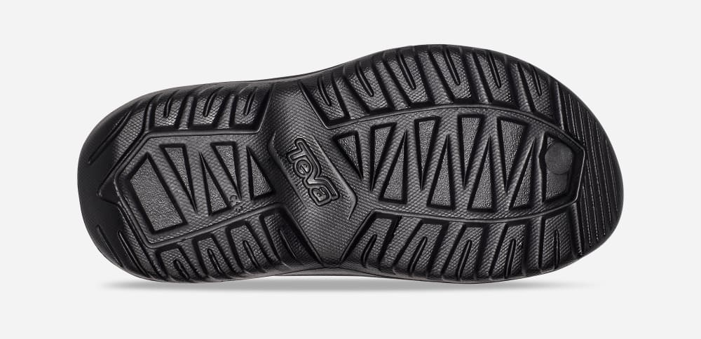 Kids' Teva Hurricane Drift Sandals Black / Black | USA-0943