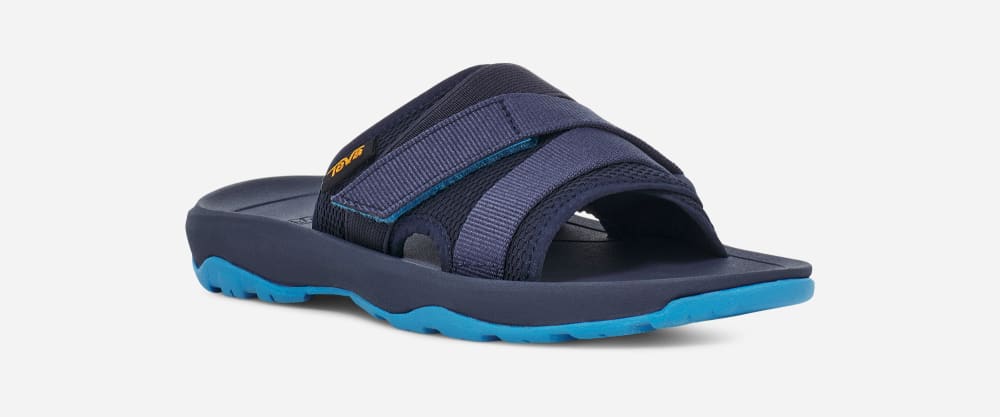 Kids' Teva Hurricane Verge Slide Indigo / Blue | USA-5329