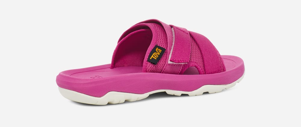 Kids' Teva Hurricane Verge Slide Rose Purple | USA-5418