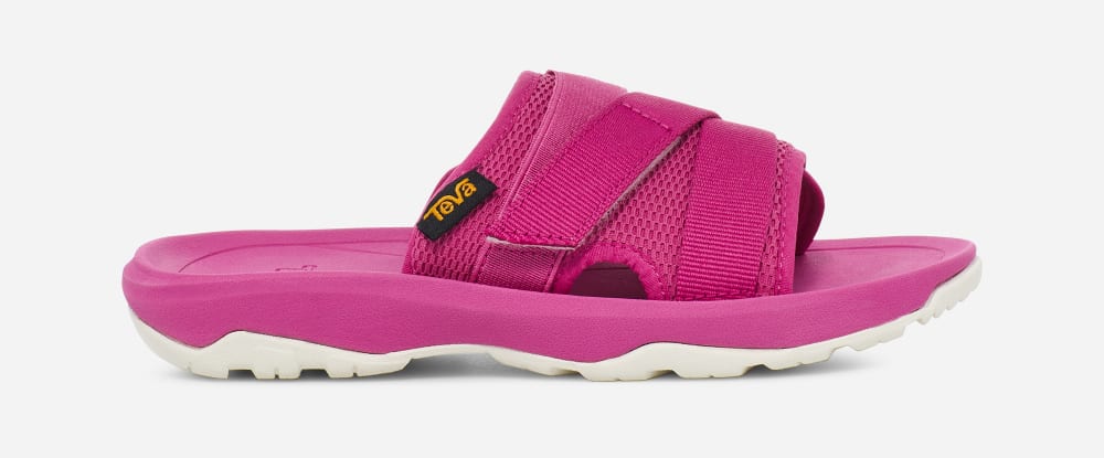 Kids\' Teva Hurricane Verge Slide Rose Purple | USA-5418