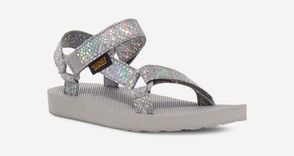 Kids' Teva K Original Universal Sparklie Sandals Grey | USA-6813