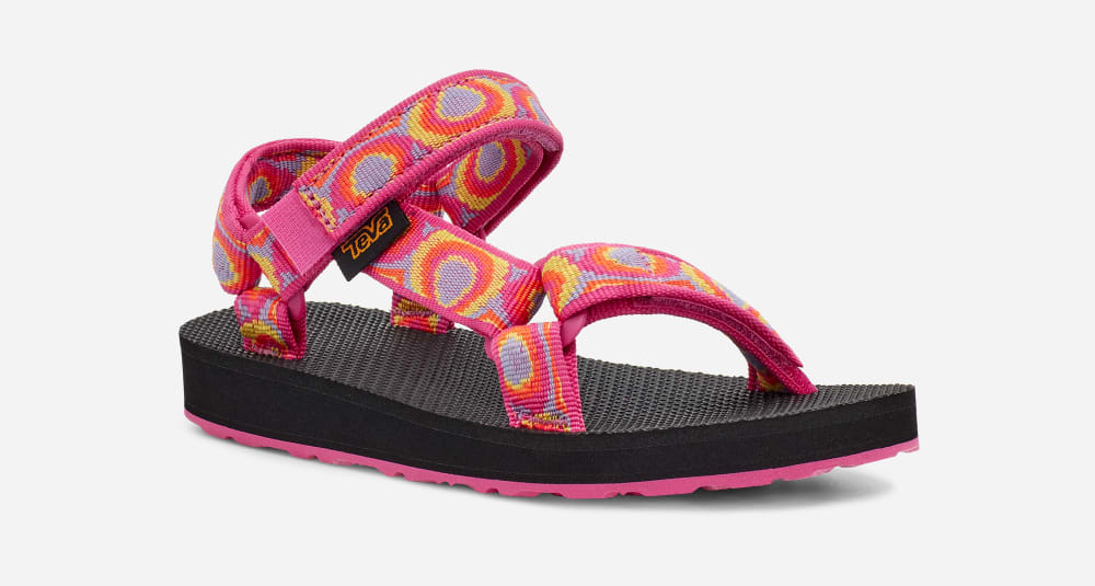 Kids' Teva Original Universal Sandals Fuchsia | USA-4873