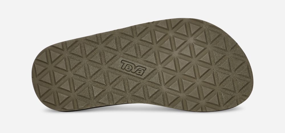 Kids' Teva Original Universal Tie-Dye Sandals Dark Olive | USA-2510