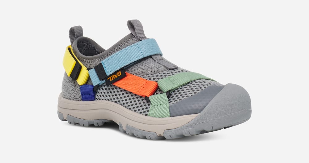 Kids' Teva Outflow Universal Hiking Shoes Grey Multicolor | USA-8726