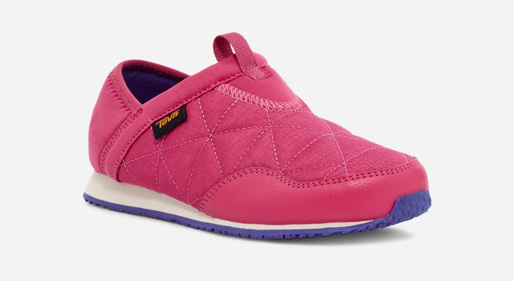 Kids' Teva ReEMBER Slip Ons Pink | USA-1690