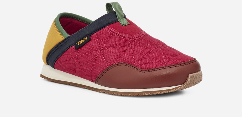 Kids' Teva ReEMBER Slip Ons Red / Brown Multicolor | USA-4296