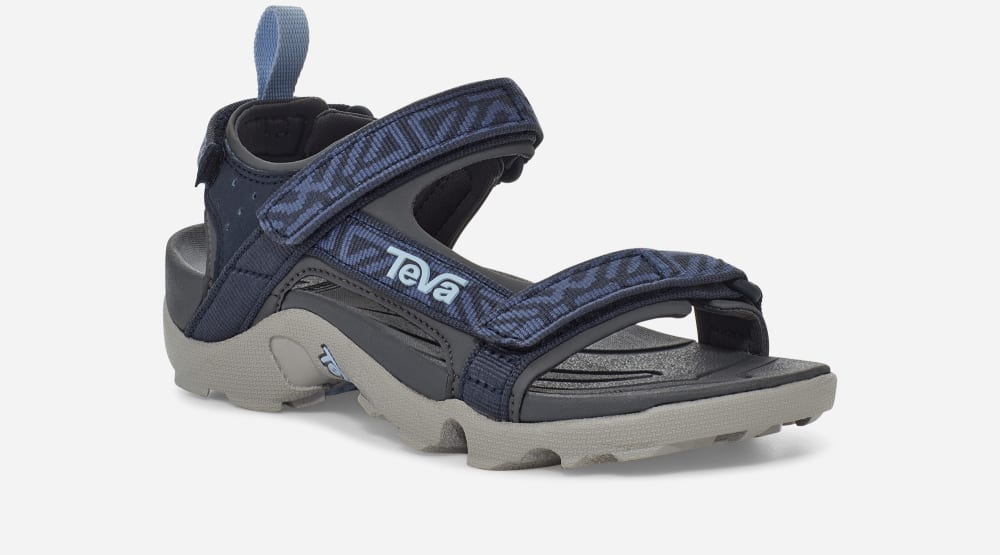 Kids' Teva Tanza Sandals Navy | USA-6594