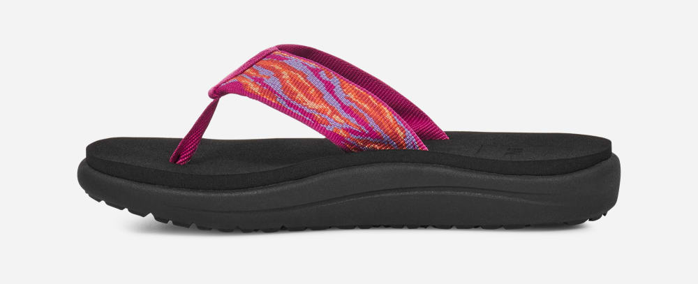 Kids' Teva Voya Flip Flops Rose Purple | USA-0164