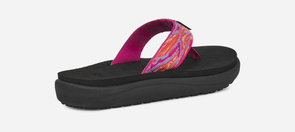 Kids' Teva Voya Flip Flops Rose Purple | USA-0164