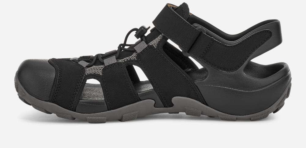 Men's Teva Flintwood Hiking Sandals Black | USA-5209