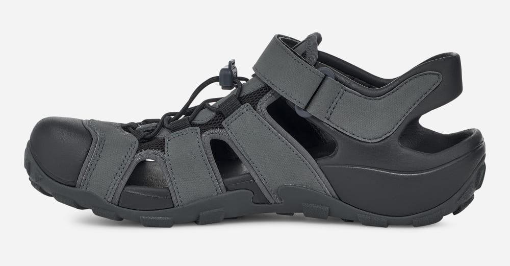 Men's Teva Flintwood Hiking Sandals Dark Grey | USA-3168