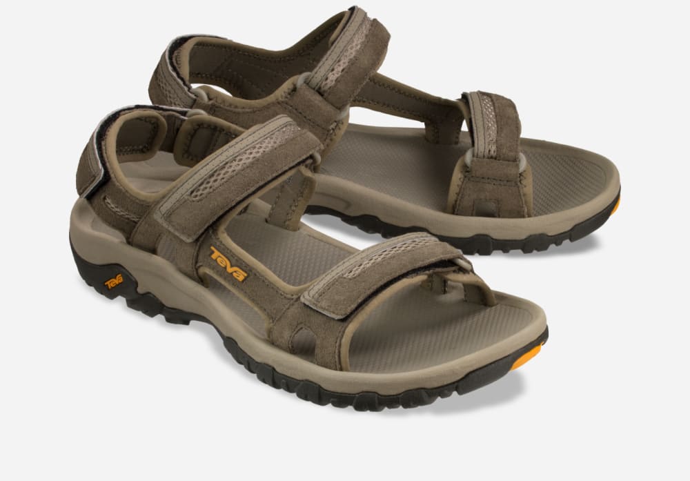 Men's Teva Hudson Sandals Khaki | USA-1489