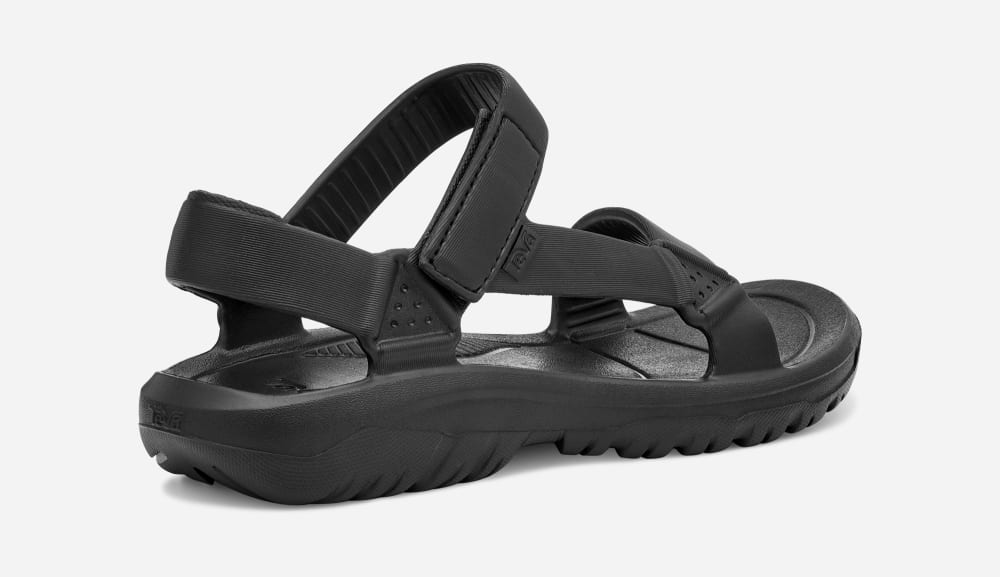 Men's Teva Hurricane Drift Sandals Black | USA-1970