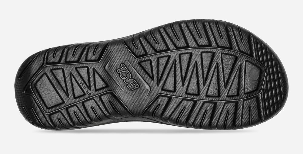 Men's Teva Hurricane Drift Sandals Black | USA-1970