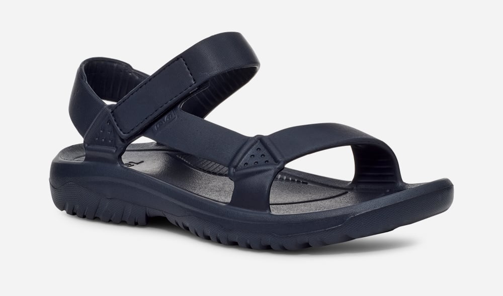 Men's Teva Hurricane Drift Sandals Navy | USA-6718