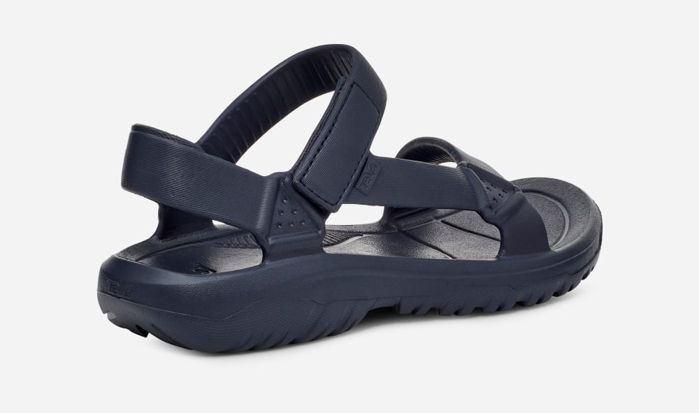 Men's Teva Hurricane Drift Sandals Navy | USA-6718