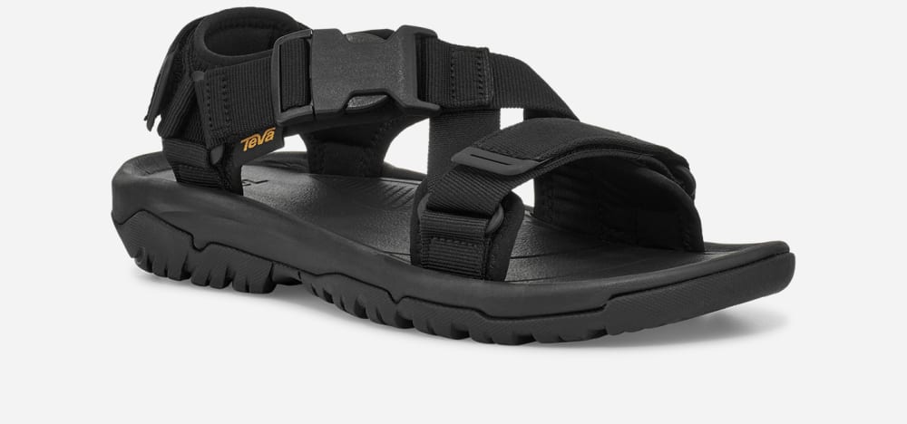 Men's Teva Hurricane Verge Hiking Sandals Black | USA-6509