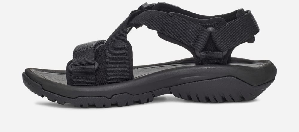 Men's Teva Hurricane Verge Hiking Sandals Black | USA-7320