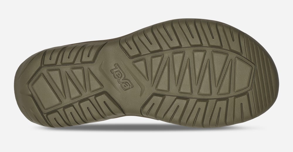 Men's Teva Hurricane Verge Slide Olive | USA-3679