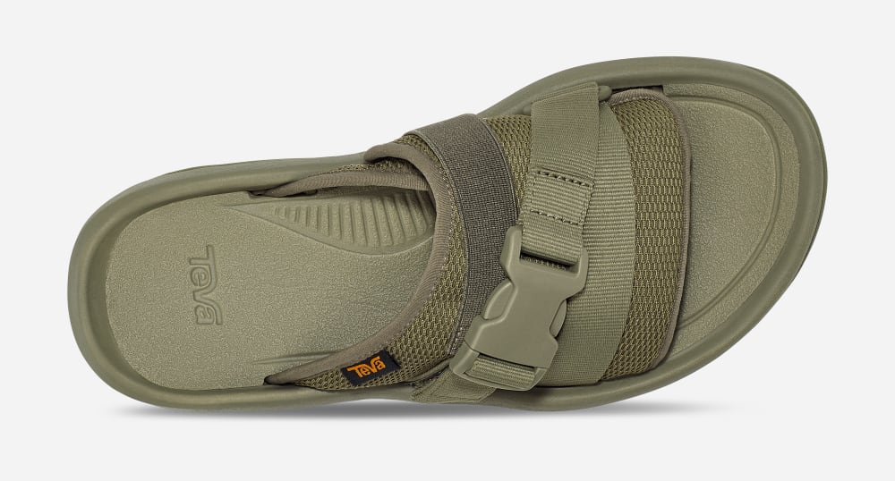 Men's Teva Hurricane Verge Slide Olive | USA-9673