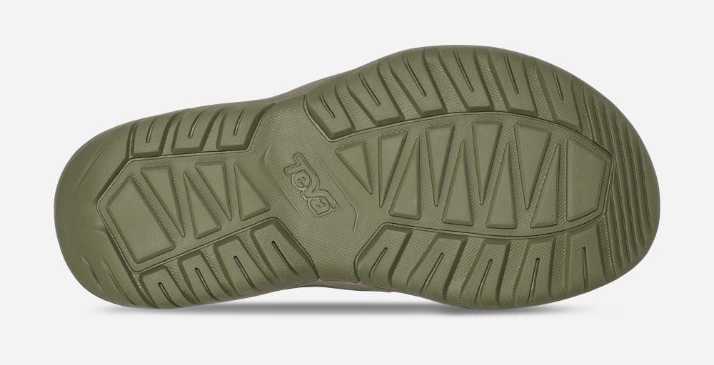 Men's Teva Hurricane Verge Slide Olive | USA-9673