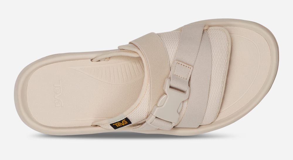 Men's Teva Hurricane Verge Slide White | USA-0798