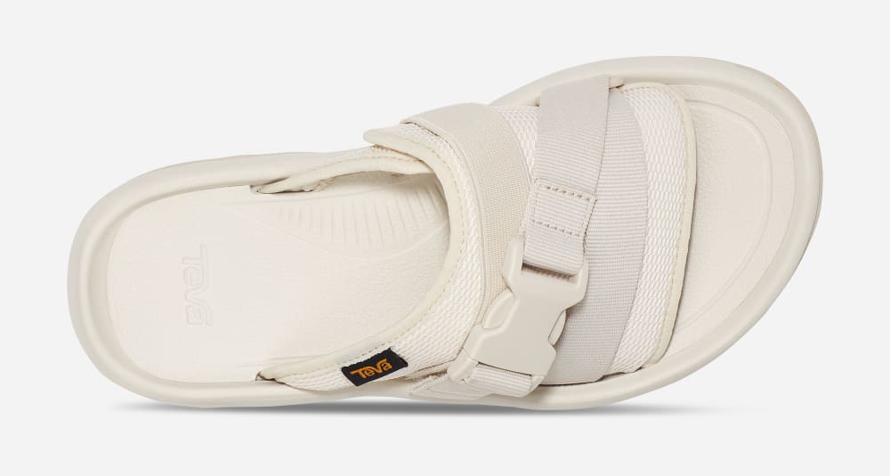 Men's Teva Hurricane Verge Slide White | USA-6753