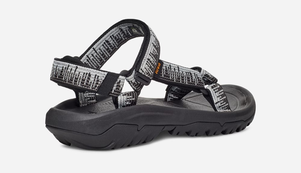 Men's Teva Hurricane XLT2 Hiking Sandals Black / White | USA-0519