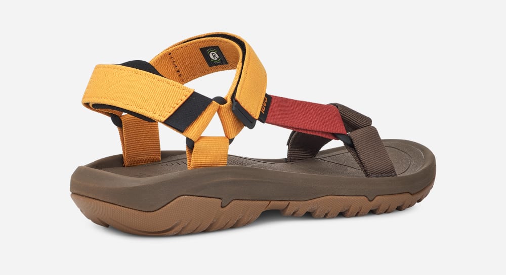 Men's Teva Hurricane XLT2 Hiking Sandals Gold Orange / Multicolor | USA-4258