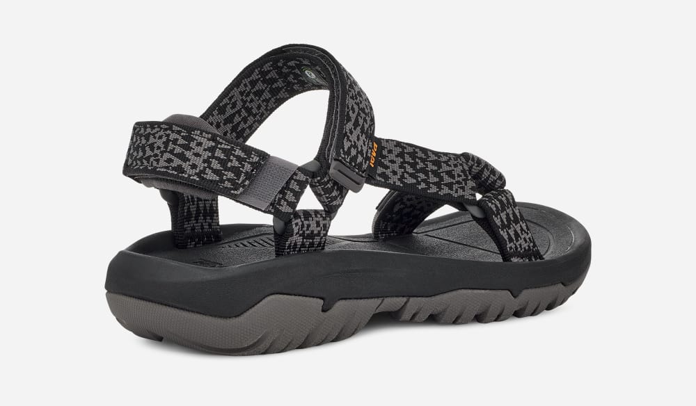 Men's Teva Hurricane XLT2 Hiking Sandals Black / Grey | USA-4651