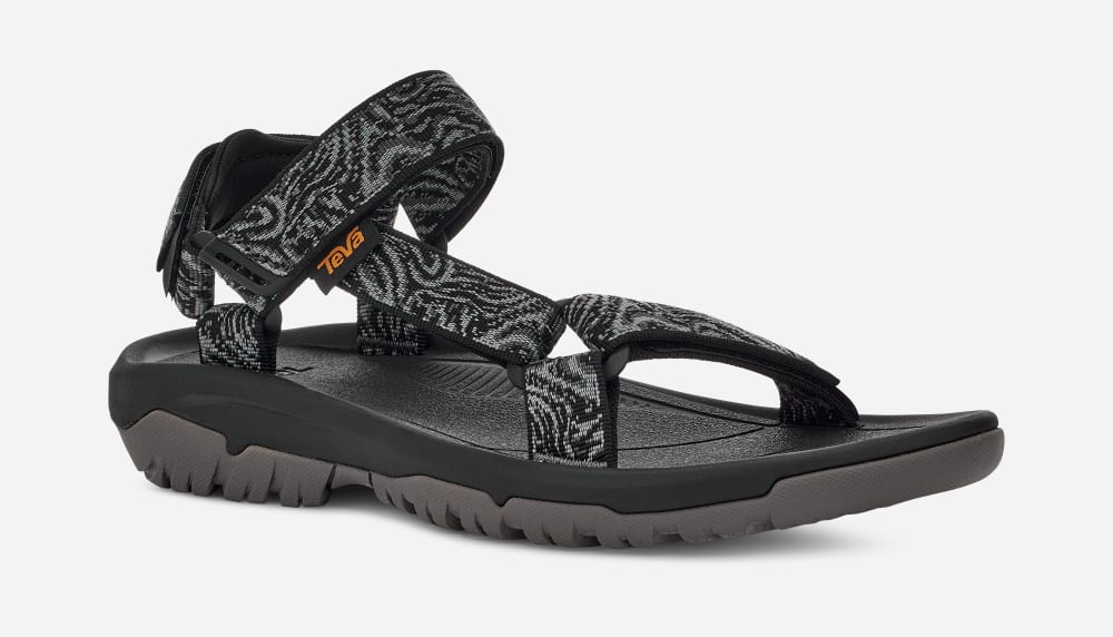 Men's Teva Hurricane XLT2 Hiking Sandals Orange Dark Grey | USA-6749