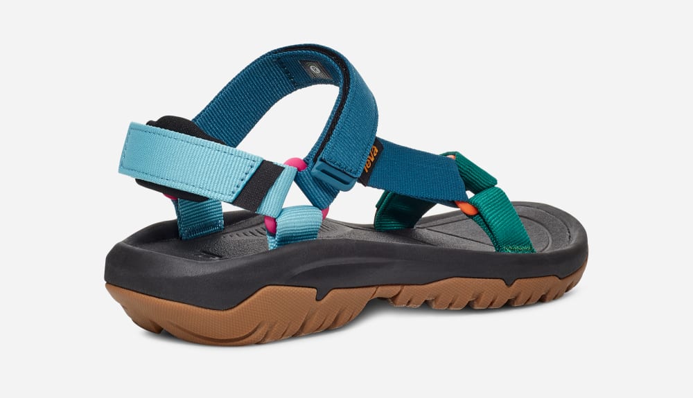 Men's Teva Hurricane XLT2 Hiking Sandals Blue Multicolor | USA-6857