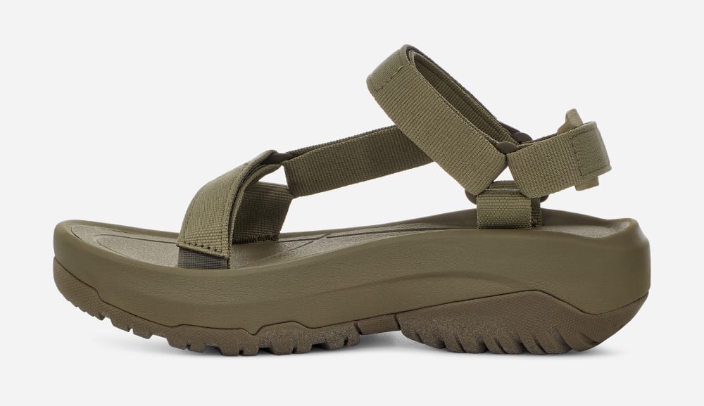 Men's Teva Hurricane Xlt2 Ampsole Platform Sandals Olive | USA-1368