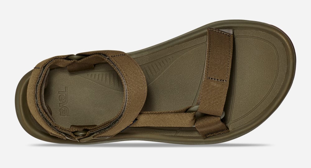 Men's Teva Hurricane Xlt2 Ampsole Platform Sandals Dark Olive | USA-8367