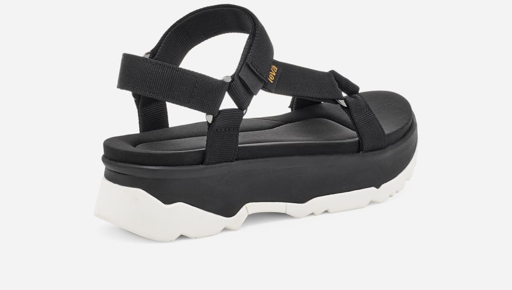 Men's Teva Jadito Universal Platform Sandals Black | USA-6432