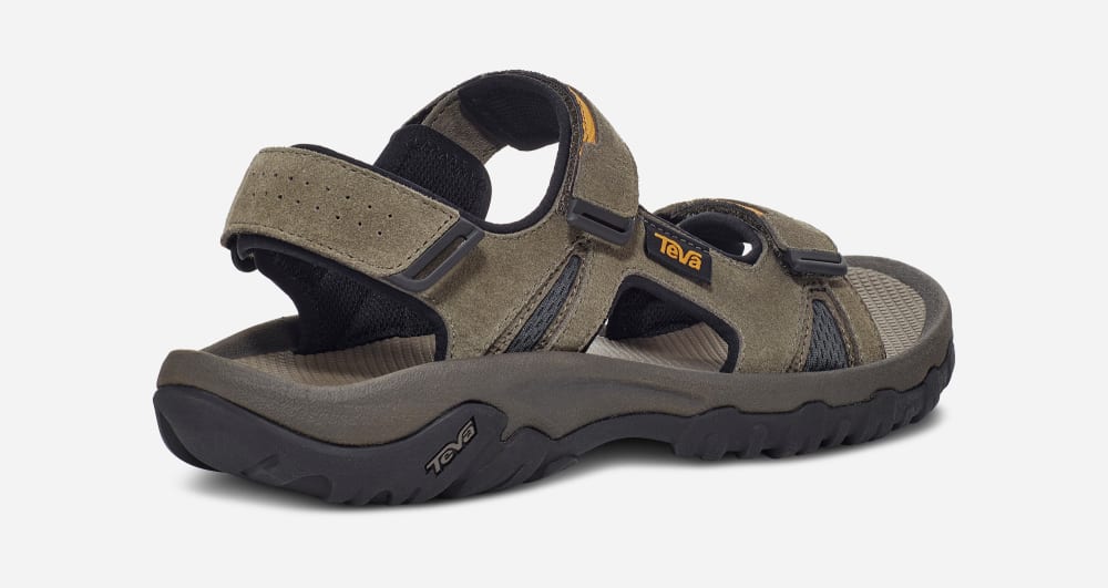 Men's Teva Katavi 2 Hiking Sandals Khaki | USA-6143