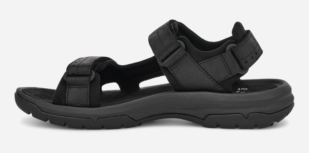 Men's Teva Langdon Hiking Sandals Black | USA-0739