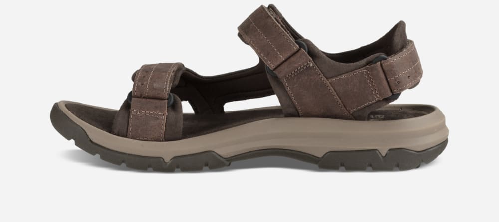 Men's Teva Langdon Hiking Sandals Brown | USA-6045