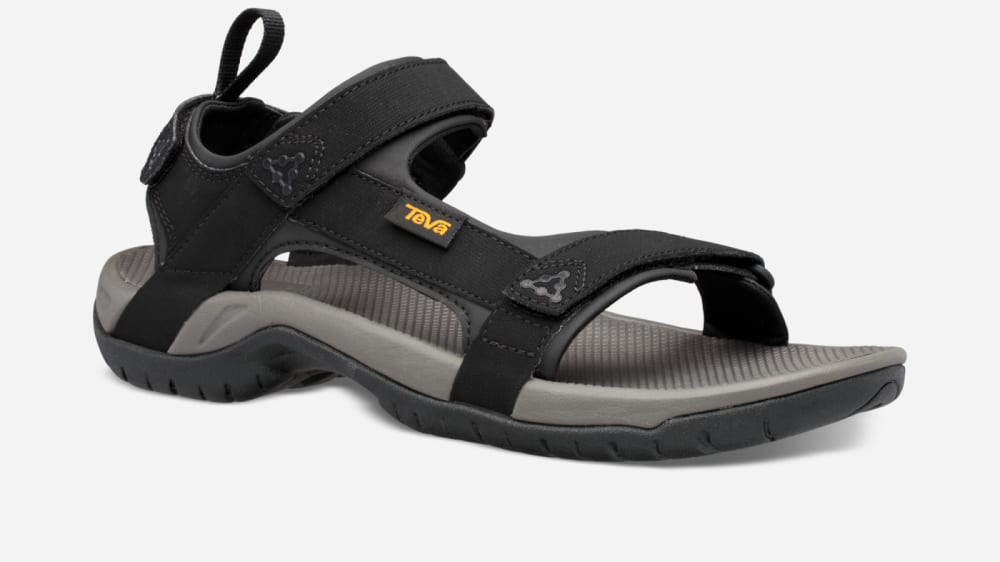 Men's Teva Meacham Hiking Sandals Black | USA-6058