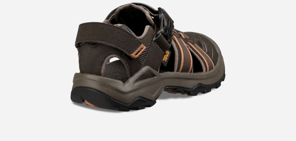 Men's Teva Omnium 2 Hiking Sandals Black Olive | USA-1394