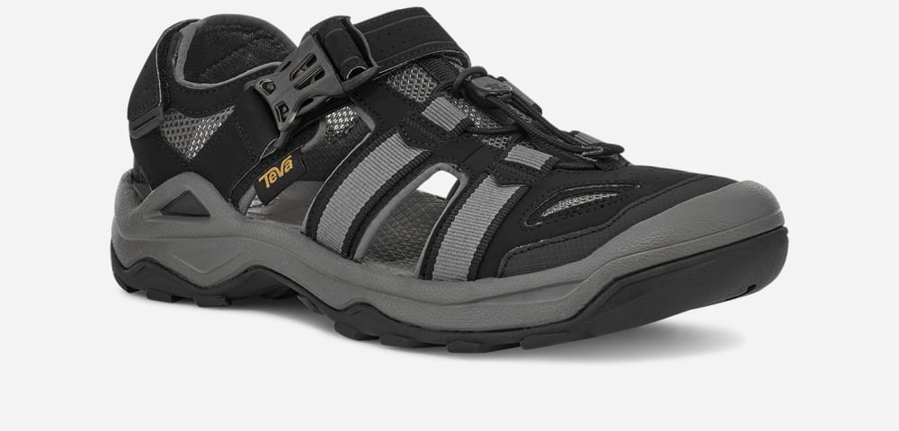 Men's Teva Omnium 2 Hiking Sandals Black | USA-6250