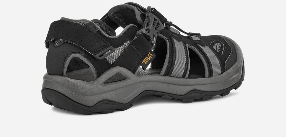 Men's Teva Omnium 2 Hiking Sandals Black | USA-6250