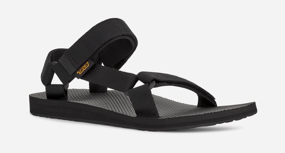 Men's Teva Original Universal Sandals Black | USA-0927