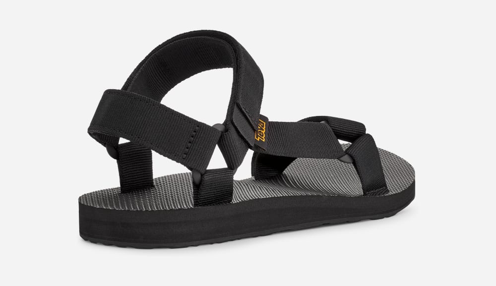 Men's Teva Original Universal Sandals Black | USA-0927