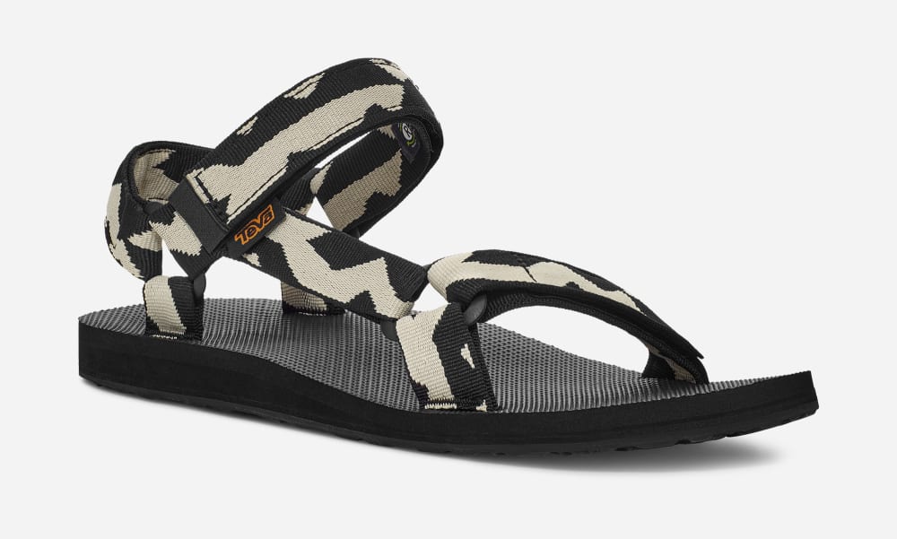 Men's Teva Original Universal Sandals Black | USA-3687