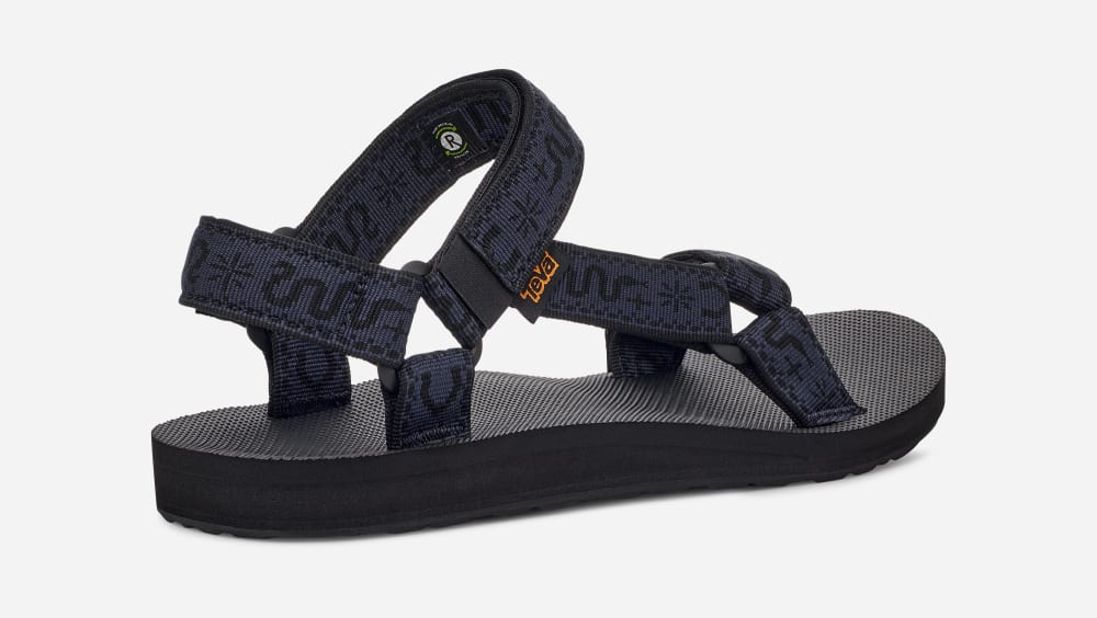 Men's Teva Original Universal Sandals Black | USA-4869