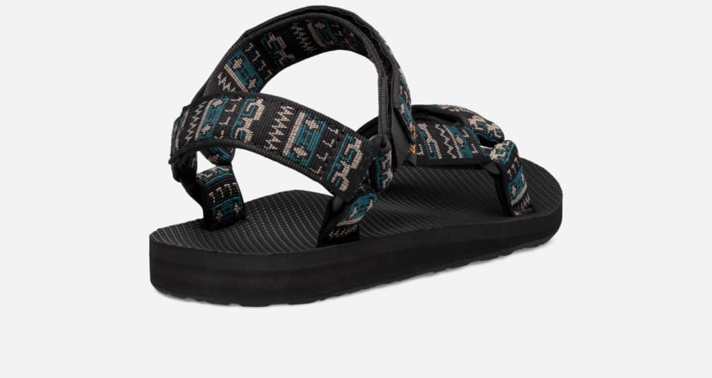 Men's Teva Original Universal Sandals Black | USA-7392