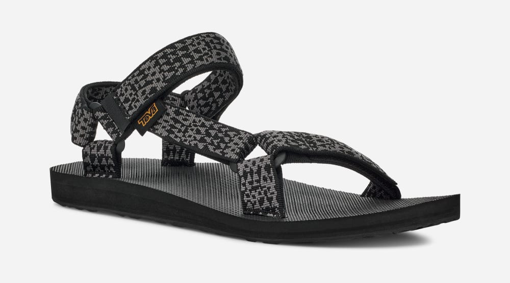 Men's Teva Original Universal Sandals Black | USA-7612