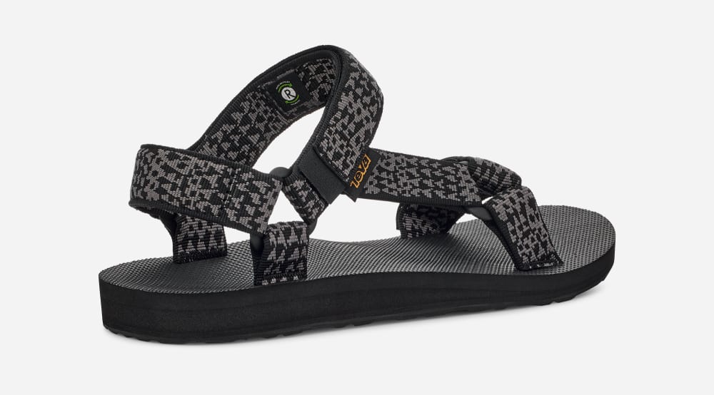 Men's Teva Original Universal Sandals Black | USA-7612