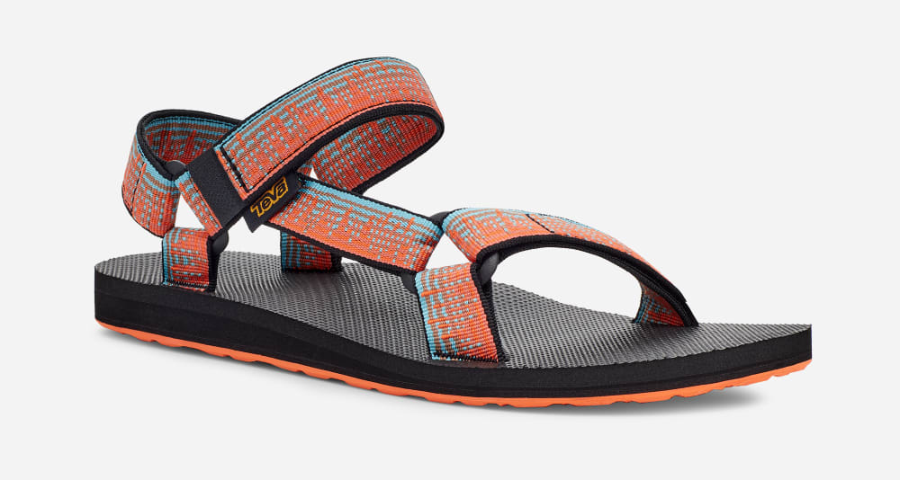 Men's Teva Original Universal Sandals Blue | USA-8439